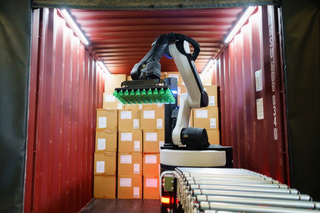 Automated Trailer Unloading | Boston Dynamics
