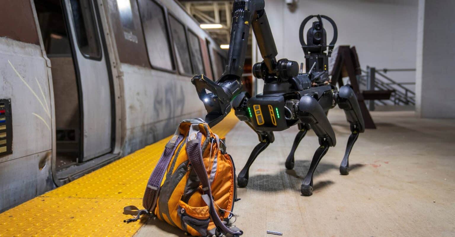 boston dynamics robot police