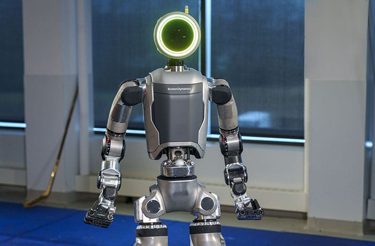 Boston Dynamics debuts electric version of Atlas humanoid robot
