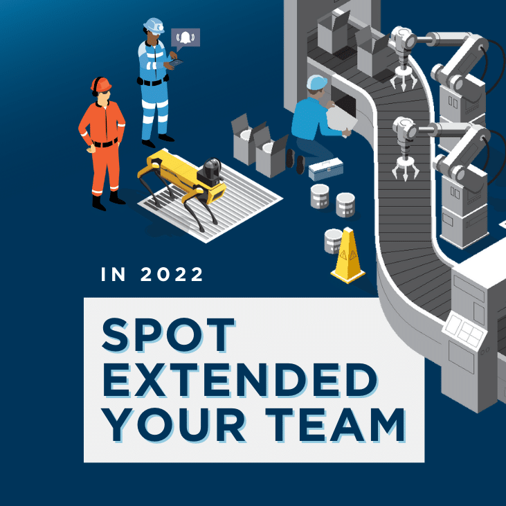Infographic slide 4: In 2022, Spot extended your team 