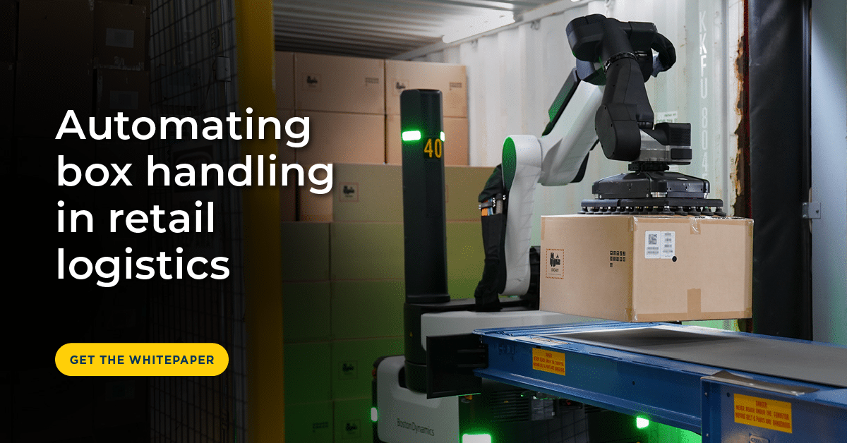 Automating Box Handling in Retail Logistics | Boston Dynamics